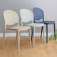 Modern Plastic Dining Room Chairs Open Back Dining Side Armless Chair for Restaurant Clearhalo ' kitchen&dining_furn' 'Dining Chairs' 'Dining Tables & Seating' 'dining_chair' 'furn' 'furn_dining_chair' 'Furniture' 'furniture_dining_chair' 'Kitchen & Dining Furniture' 'kitchen' 1200x1200_b7499346-4065-462b-b34a-76d5c4e2293f