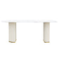 Free Form White Dining Table Sintered Stone Table Modern with Double Pedestal Clearhalo ' dining_table' 'Dining Tables & Seating' 'Dining Tables' 'furn' 'furn_dining_table' 'Furniture' 'furniture_dining_table' 'Kitchen & Dining Furniture' 'kitchen&dining_furn' 'kitchen' 'kitchen_dining_table' 1200x1200_b74bb6c4-1f82-46f5-936a-77a87a4e7e66