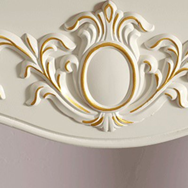 Forma libera da forma contemporanea tavolo da divano console in legno in bianco