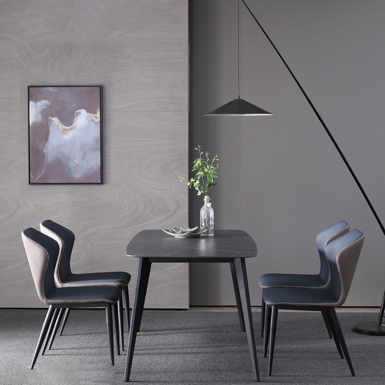 Modern Kitchen Sintered Stone Furniture with Standard Height Compact Dining¬†Room¬†Table¬†Set Clearhalo 'Dining Room Sets' 'Dining Tables & Seating' 'dining_room_set' 'furn' 'furn_dining_room_set' 'Furniture' 'furniture_dining_room_set' 'Kitchen & Dining Furniture' 'kitchen&dining_furn' 'kitchen' 1200x1200_b7505f7b-7300-4b6c-9fc0-f5c4fbfb0518