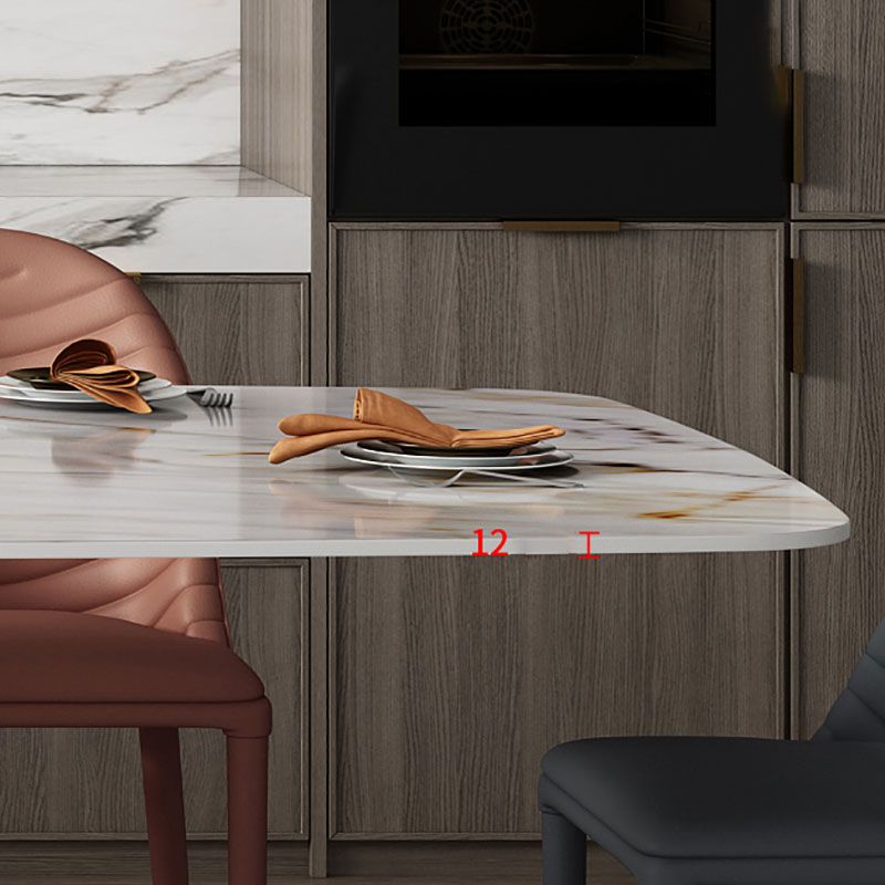 1/4/6/9 Pcs Dining Chairs Set White Rectangular Dining Set with Leather Chairs Clearhalo 'Dining Room Sets' 'Dining Tables & Seating' 'dining_room_set' 'furn' 'furn_dining_room_set' 'Furniture' 'furniture_dining_room_set' 'Kitchen & Dining Furniture' 'kitchen&dining_furn' 'kitchen' 1200x1200_b750a176-5027-4402-a01f-17dc7fb3ab2c