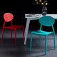 Modern Plastic Dining Room Chair Stacking Dining Armless Chair for Restaurant Use Clearhalo ' kitchen&dining_furn' 'Dining Chairs' 'Dining Tables & Seating' 'dining_chair' 'furn' 'furn_dining_chair' 'Furniture' 'furniture_dining_chair' 'Kitchen & Dining Furniture' 'kitchen' 1200x1200_b752de3e-ca07-4da5-b213-db51cf958119