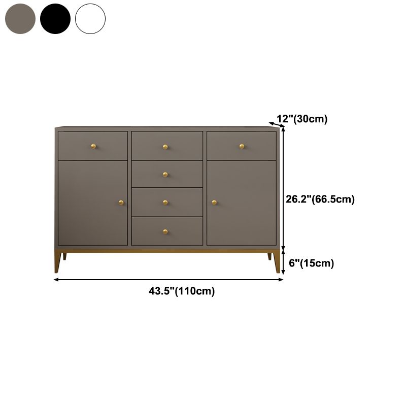 Rettangolo Cucina Sideboard moderna mobile in legno per casa