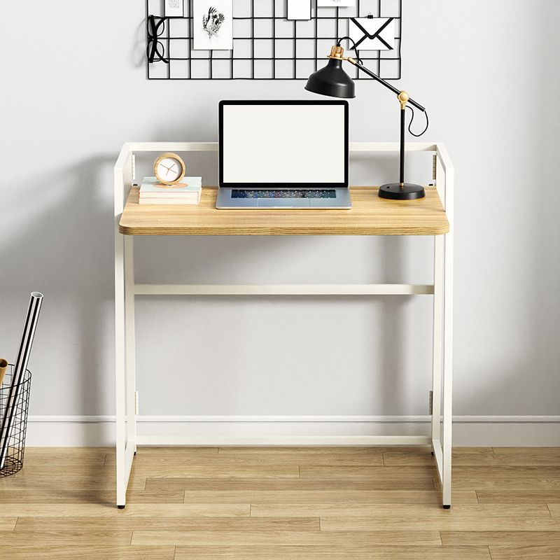 21" Wide Contemporary Writing Desk Folding Wooden Office Desk Clearhalo 'furn' 'furn_office_desk' 'Furniture' 'Office Desks' 'Office Furniture' 'office_desk' 1200x1200_b755e8a3-c02c-437b-8c43-415999fead1f