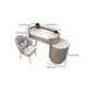 Adjustable Makeup Counter Lights Vanity Dressing Table with Drawer