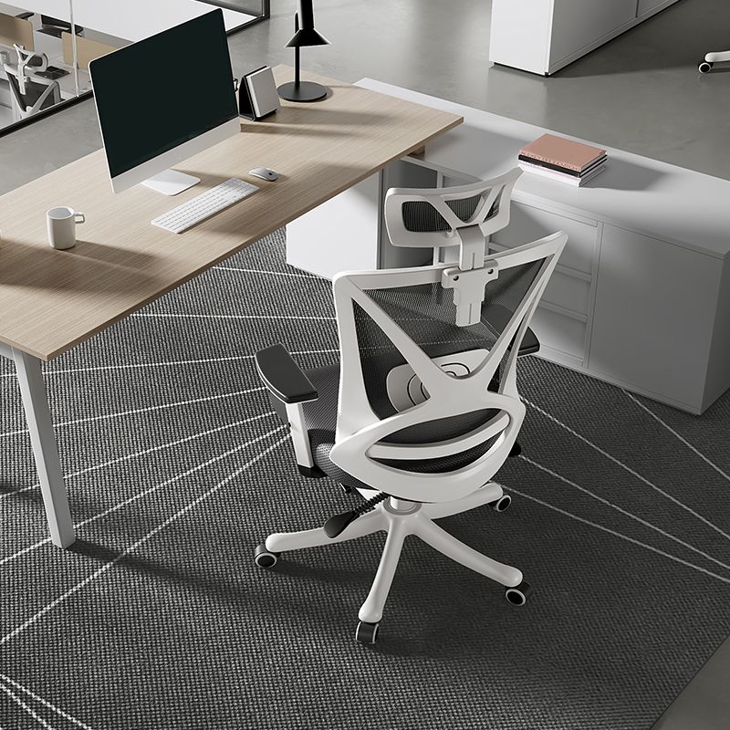 Modern Office Chair No Distressing Ergonomic Slide Chair with Wheels Clearhalo 'furn' 'furn_office_chair' 'Furniture' 'Office Chairs' 'Office Furniture' 'office_chair' 1200x1200_b75850a0-788e-4751-9e04-ba09a4ea0eb4