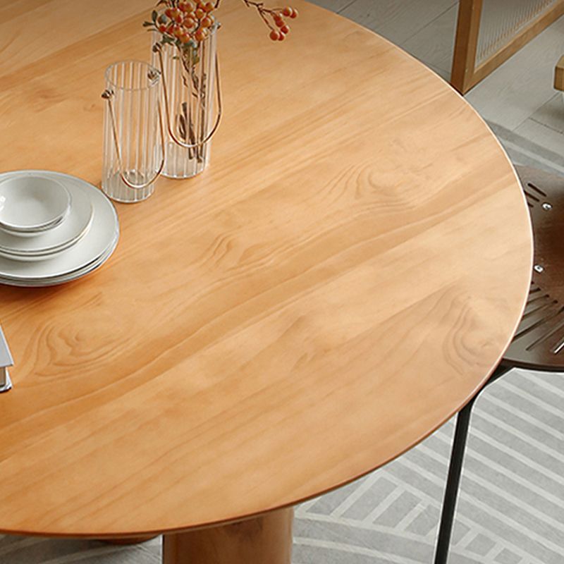 Mesa de comedor moderna de madera maciza mesa de comedor de 3 pies para uso doméstico