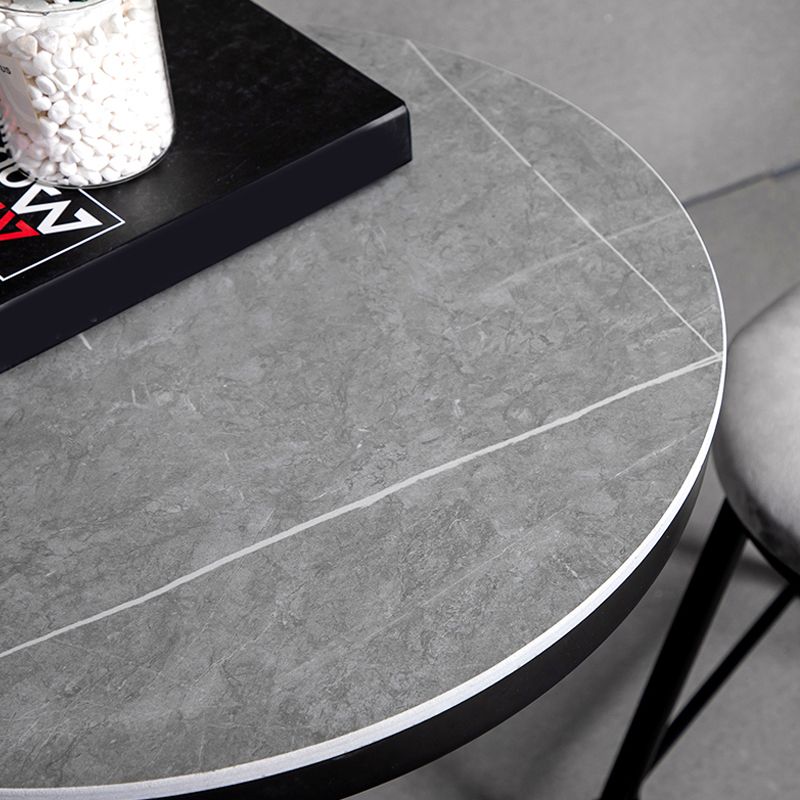 Industrial Stone Bar Table Set 1/3 Pieces Round Counter Table Set for Indoor Clearhalo 'Bar Furniture' 'furn' 'furn_home_bar_bar_sets' 'Furniture' 'Home Bars & Bar Sets' 'home_bar_bar_sets' 'Kitchen & Dining Furniture' 1200x1200_b765c5d3-360e-4a59-b0a3-422102548b4f