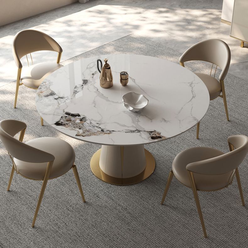 グラムキッチンサイドチェアメタルレッグオープンバックダイニングアームレスチェア