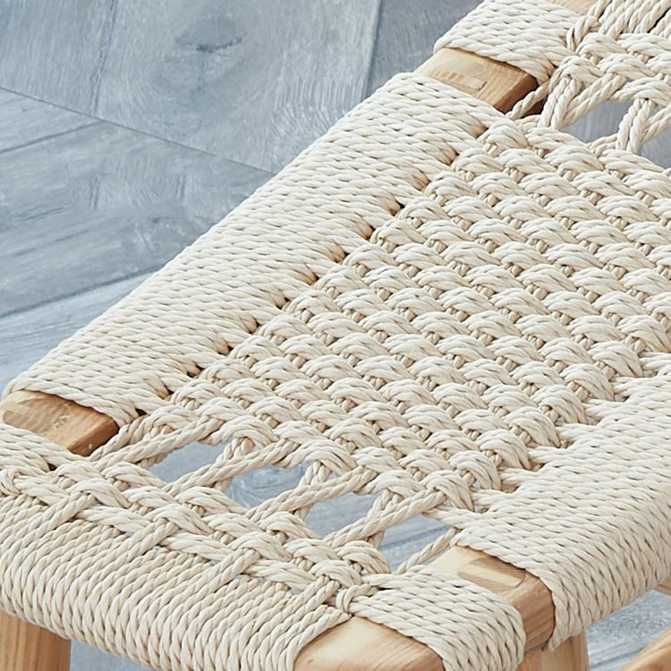 Tropical Entryway Bedroom Bench Solid Wood Seating Bench with Legs Clearhalo 'Benches' 'Chairs & Seating' 'furn' 'furn_benches' 'Furniture' 'Living Room Furniture' 1200x1200_b769cc4c-7bba-4a4c-85fe-4e68c2d2eb96