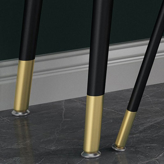 Tavolo da toeletta da toeletta per vanità in ardesia glam 7 cassetti tavolo da trucco vanità