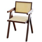 Modern Solid Wood Home Dining Arm Chair Open Back Dining Side Chair Clearhalo 'Dining Chairs' 'Dining Tables & Seating' 'dining_chair' 'furn' 'furn_dining_chair' 'Furniture' 'furniture_dining_chair' 'Kitchen & Dining Furniture' 1200x1200_b76cb1e9-a63a-480c-b251-ba11eca52399