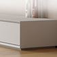 Faux Wood TV Console White Contemporary Cable Management Media Console Clearhalo 'furn' 'furn_tv_stands_entertainment_centers' 'Furniture' 'Living Room Furniture' 'TV Stands & Entertainment Centers' 'TV Stands & Media Storage Furniture' 'tv_stands_entertainment_centers' 1200x1200_b76ccda8-9526-4431-8023-e41d4581ae04