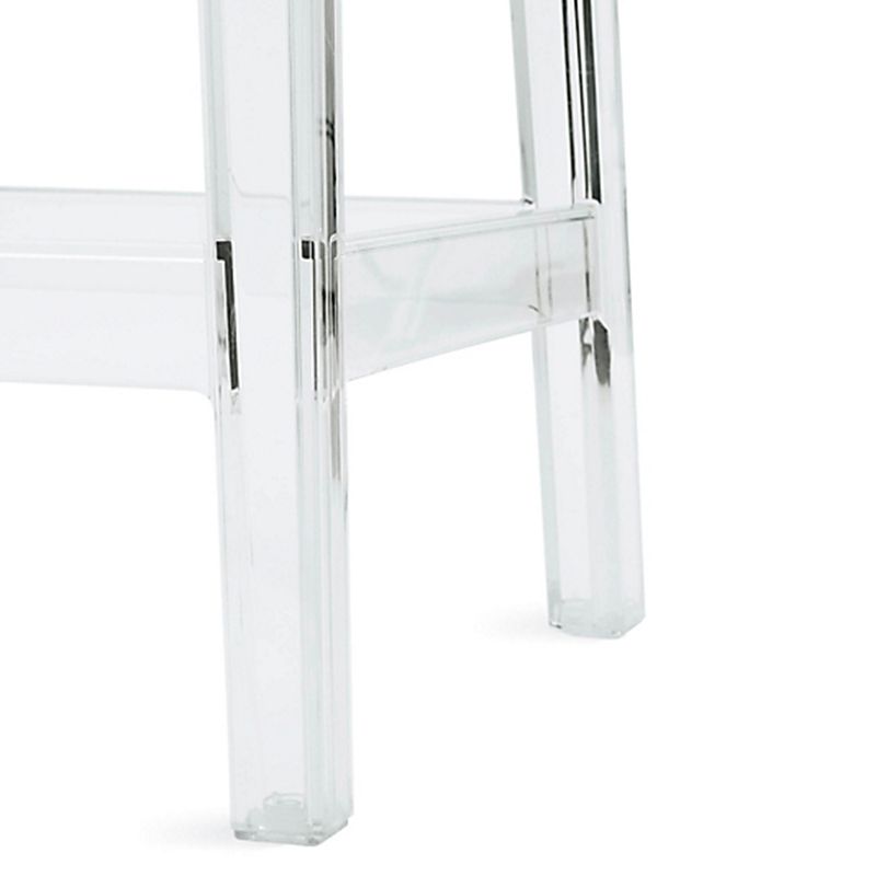 Plastique contemporain Low Back Counter Tool Represt Rester avec 4 jambes