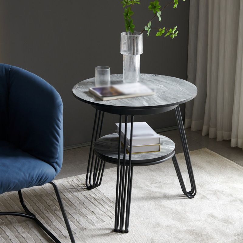 Modern Black Solid Back Dining Arm Chair Metal Kitchen Dining Arm Chair Clearhalo ' kitchen&dining_furn' 'Dining Chairs' 'Dining Tables & Seating' 'dining_chair' 'furn' 'furn_dining_chair' 'Furniture' 'furniture_dining_chair' 'Kitchen & Dining Furniture' 'kitchen' 1200x1200_b772d863-7e2a-4760-9d87-a367a0425f0c