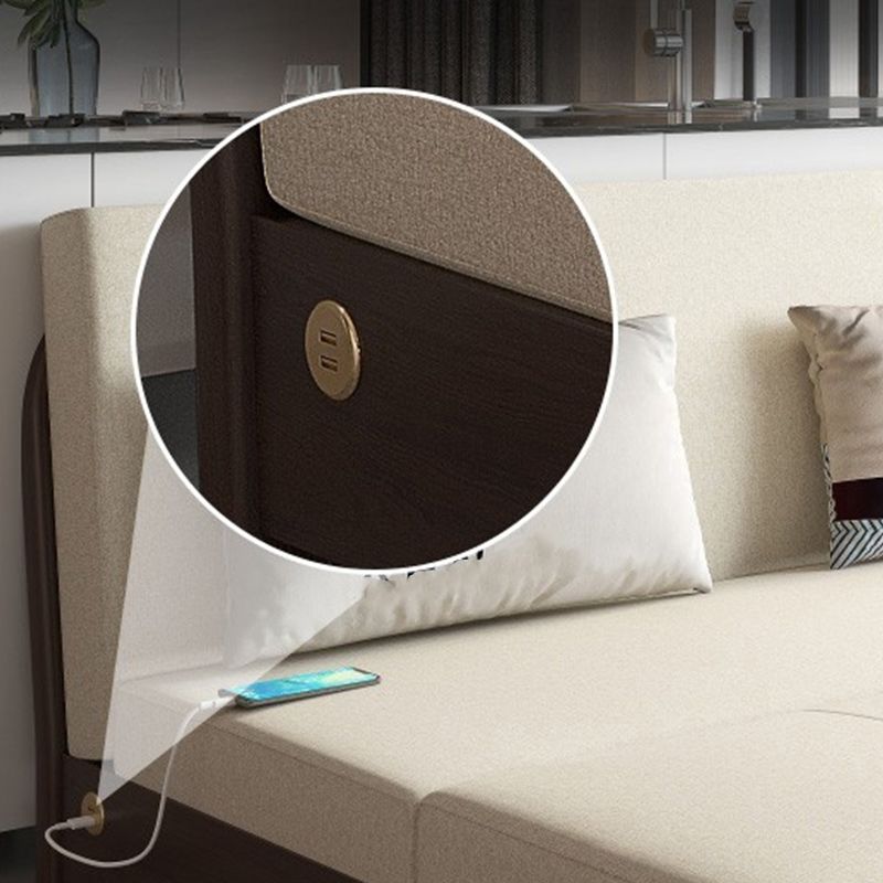 Contemporary Futon Sleeper Sofa Armless Futon and Mattress with Storage Clearhalo 'furn' 'furn_futons' 'Furniture' 'Futons & Daybeds' 'Futons' 'Living Room Furniture' 1200x1200_b77469d3-31dd-421b-881a-dc09ea3f8b52