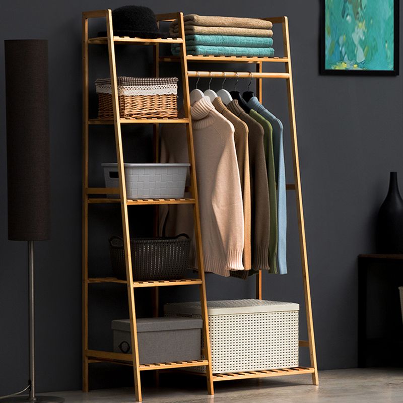 Rastrello in stile contemporaneo in bambù solido planimetro di design per soggiorno per soggiorno