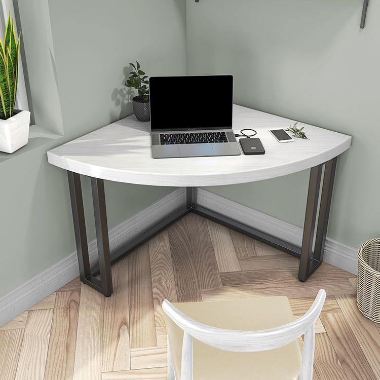 Modern Style Office Desk Solid Wood Home Use Desk with Metal Legs Clearhalo 'Furniture' 'furniture_office_desk' 'Office Desks' 'Office Furniture' 'office_desk' 1200x1200_b778220d-9ed0-49d5-9ed5-fe794dc3f86a