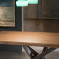 Rectangle Pedestal Luxury Dining Table Solid Wood Fixed Table for Home Clearhalo ' dining_table' 'Dining Tables & Seating' 'Dining Tables' 'furn' 'furn_dining_table' 'Furniture' 'furniture_dining_table' 'Kitchen & Dining Furniture' 'kitchen&dining_furn' 'kitchen' 'kitchen_dining_table' 1200x1200_b7794fea-0fd2-4434-9e63-502015292d9c
