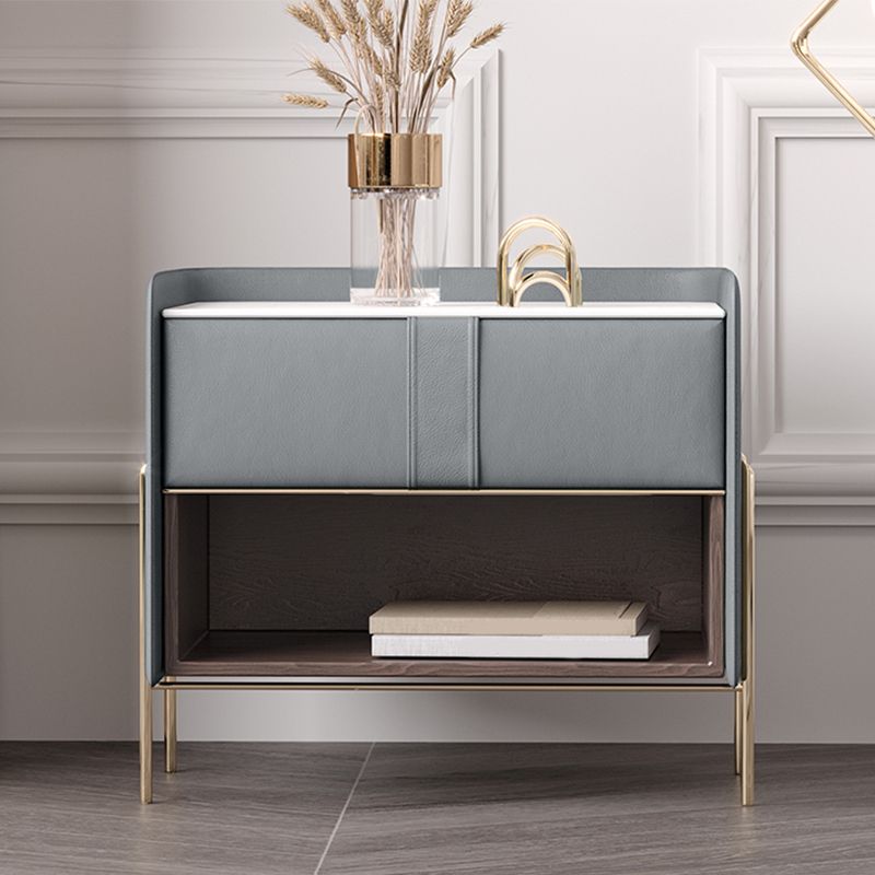 Table table de chevet à 1 accent à 1 dessin à 1 tirage de 20,47 "