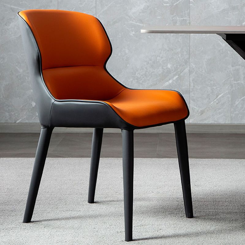 Contemporary Style Dining Chair Sponge Upholstered Side Chair for Home Clearhalo ' kitchen&dining_furn' 'Dining Chairs' 'Dining Tables & Seating' 'dining_chair' 'furn' 'furn_dining_chair' 'Furniture' 'furniture_dining_chair' 'Kitchen & Dining Furniture' 'kitchen' 1200x1200_b77e9e5e-1deb-4f8a-8da2-ab2f3a7fd6d1