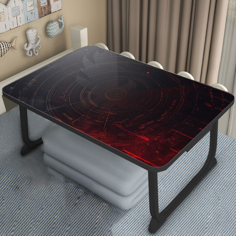 Forme rectangulaire Bureau de bureau de style moderne de forme moderne avec 2 lames pour la maison