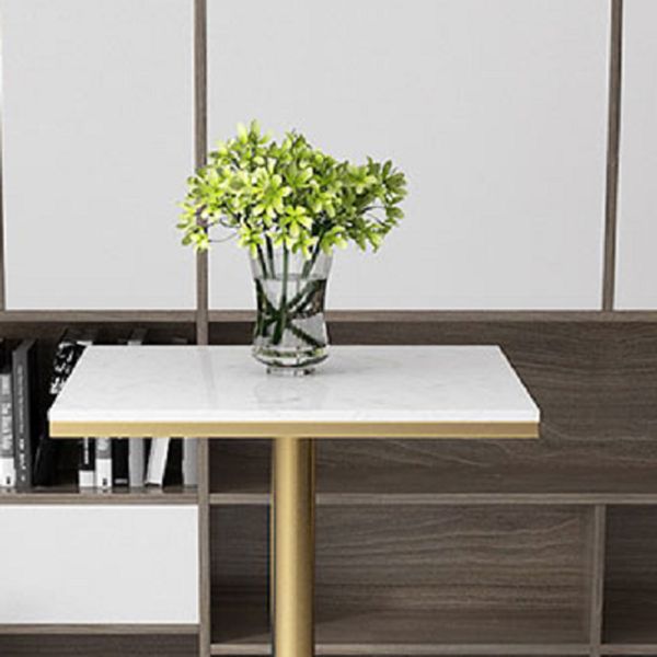 Glam Pedestal Pub Table Artificial Marble Bar Height Cocktail Table Clearhalo 'Bar Furniture' 'Bar Tables' 'bar_tables' 'furn' 'furn_bar_tables' 'Furniture' 'Kitchen & Dining Furniture' 1200x1200_b780d161-27b9-49a0-8100-cecee3ee8d44