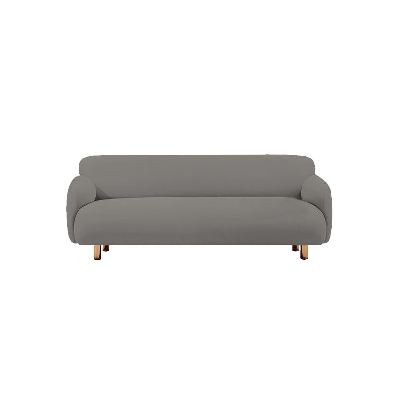 26.37"H Scandinavian Faux Leather Square Arm Stain Resistant Sofa for Apartament Clearhalo 'furn' 'furn_sofas' 'Furniture' 'furniture_sofas' 'kitchen' 'kitchen_sofas' 'Living Room Furniture' 'Sofa' 'sofas' 1200x1200_b78ab9c9-444b-4e93-8ea3-22d48b30bdf1