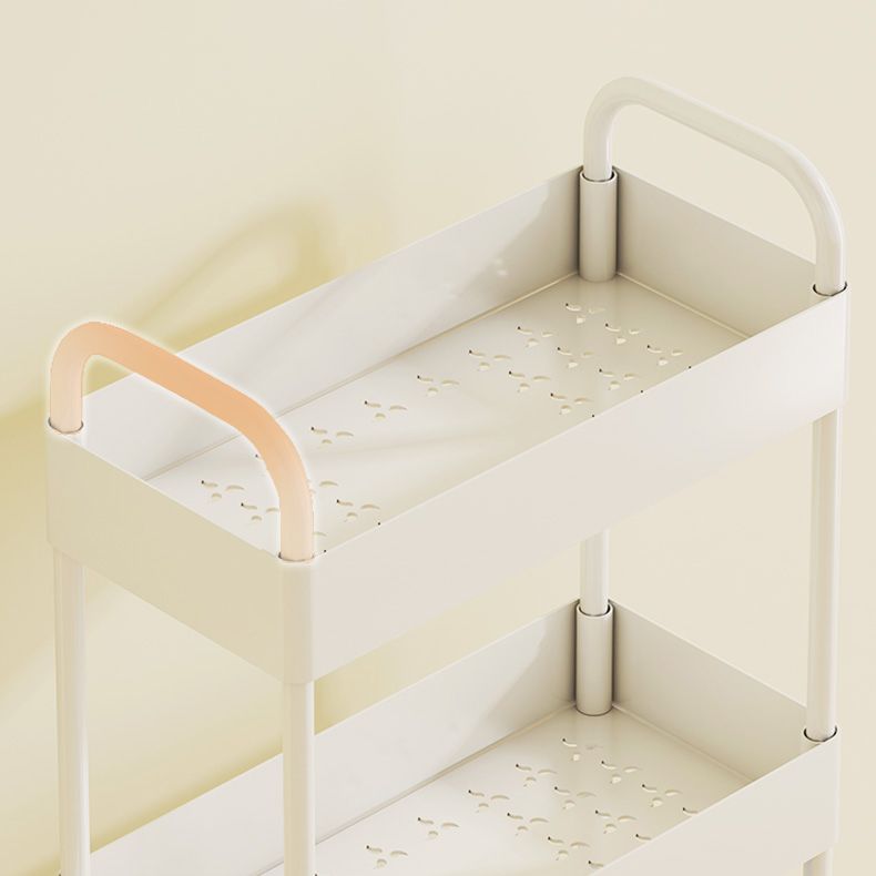 Moderno libreria etagere aperta scaffale in metallo scaffale in plastica scaffale con ruote di caster