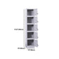Contemporary Hinged Wardrobe Closet Metal Wardrobe Cabinet for Home