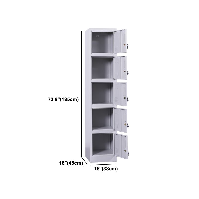 Contemporary Hinged Wardrobe Closet Metal Wardrobe Cabinet for Home