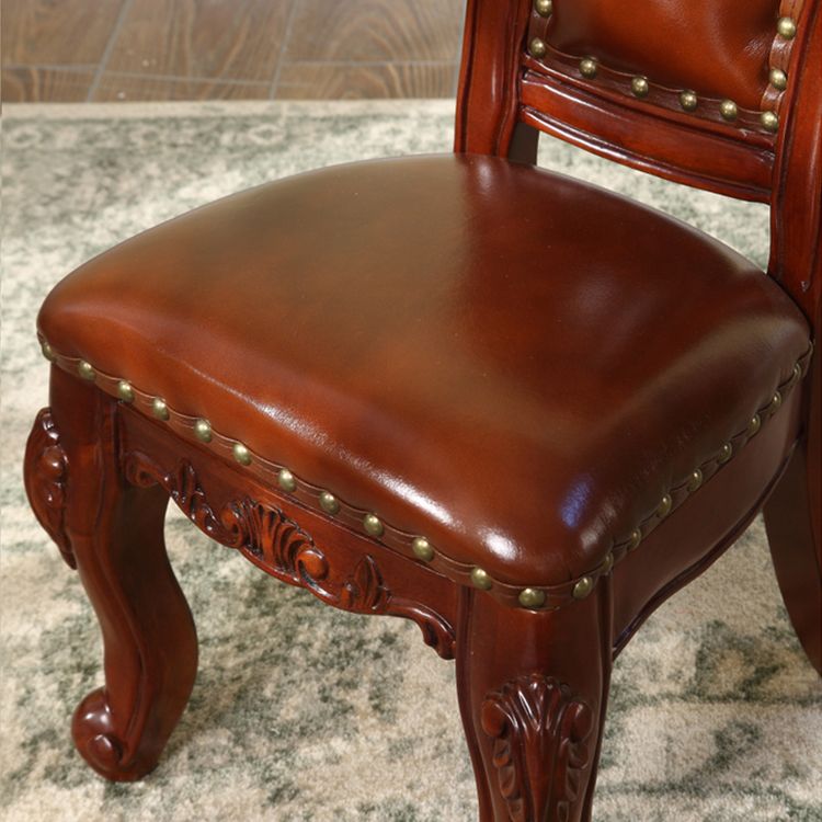 Traditional Wood Dining Armless Chair Open Back Dining Side Chair for Restaurant Clearhalo ' kitchen&dining_furn' 'Dining Chairs' 'Dining Tables & Seating' 'dining_chair' 'furn' 'furn_dining_chair' 'Furniture' 'furniture_dining_chair' 'Kitchen & Dining Furniture' 'kitchen' 1200x1200_b79d7be5-a233-4814-80ca-7948d29e6616