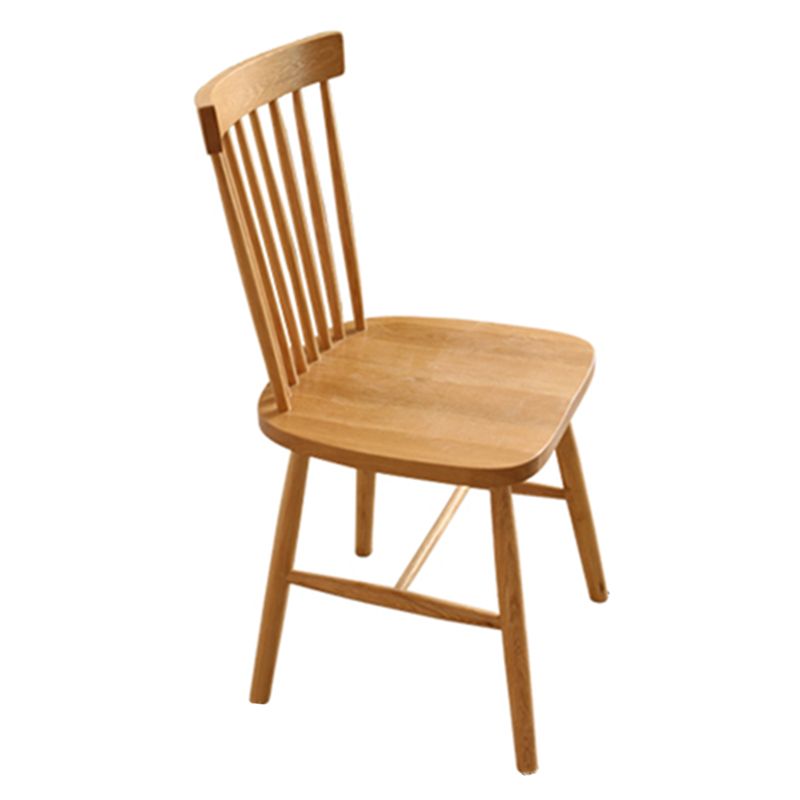 モダンなオークのダイニングセット1/5 pcs茶色のディネットセット木製の椅子