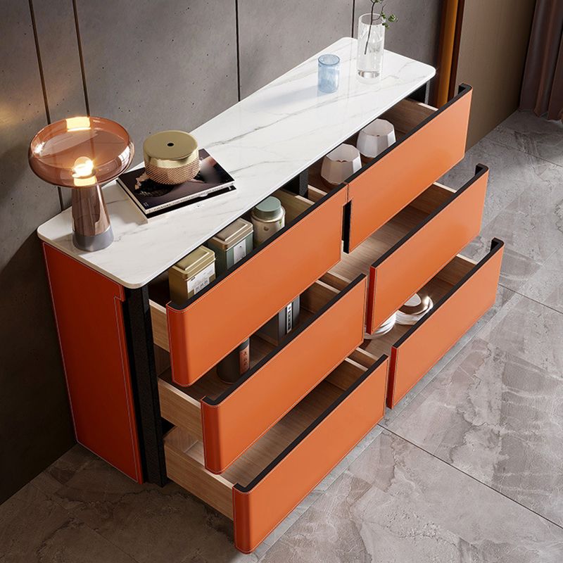 31,5 "H bullette de style moderne serveur de style moderne avec tiroirs pour cuisine et salle à manger