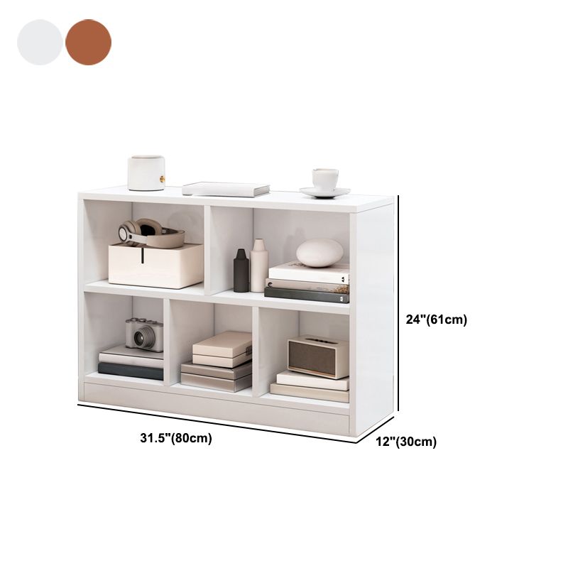 Libreria in legno moderno minimalista casa da soggiorno studio scaffale