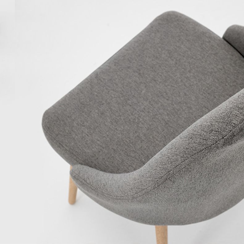 Upholstered Scandinavian Home Side Chair Matte Finish Parsons Dining Chair Clearhalo ' kitchen&dining_furn' 'Dining Chairs' 'Dining Tables & Seating' 'dining_chair' 'furn' 'furn_dining_chair' 'Furniture' 'furniture_dining_chair' 'Kitchen & Dining Furniture' 'kitchen' 1200x1200_b7a0af68-cfba-4a3d-b247-7ed097862fd4