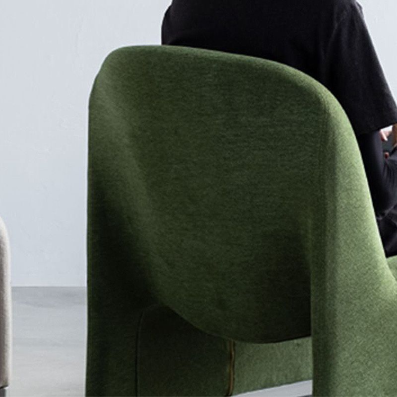 Silla de Parsons sin brazos 23.2 "L x 27.5" W x 28.3 "H Silla para sala de estar