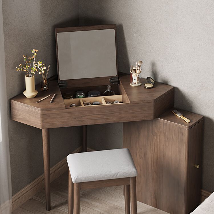 Traditional Bedroom Makeup Vanity Desk Solid Wood Vanity Dressing Table Clearhalo 'Bedroom Furniture' 'furn' 'furn_makeup_vanities' 'Furniture' 'Makeup Vanities' 'makeup_vanities' 1200x1200_b7a52bd3-51fe-4fcf-b148-25d86401d048
