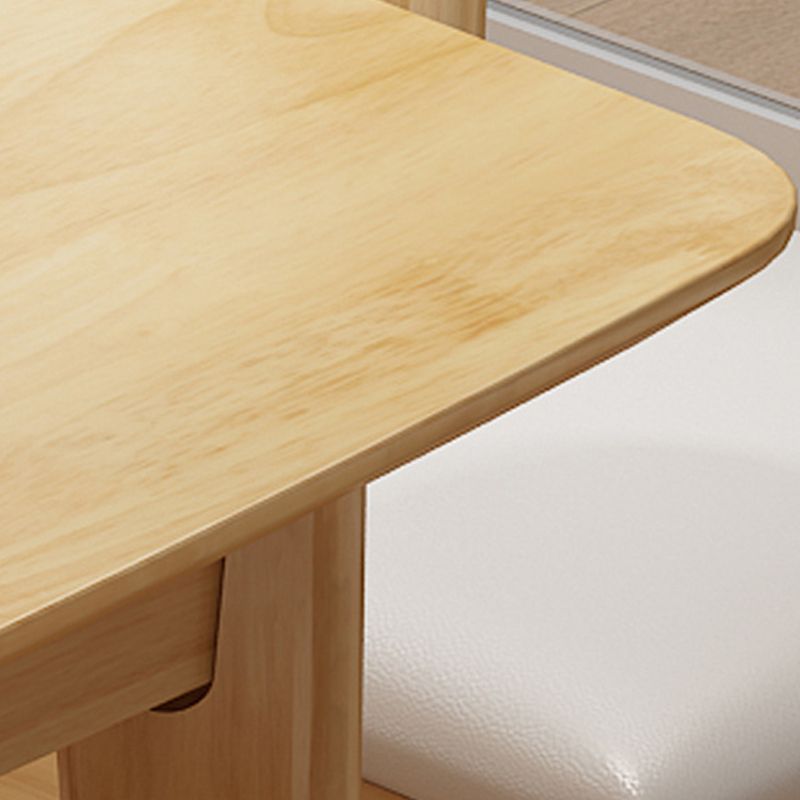 Tavolo da pranzo in legno massiccio rettangolo moderno tavolo da pranzo per sala da pranzo
