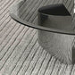 3 Legs Glass Single Coffee Table Tropical No Distressing Coffee Table