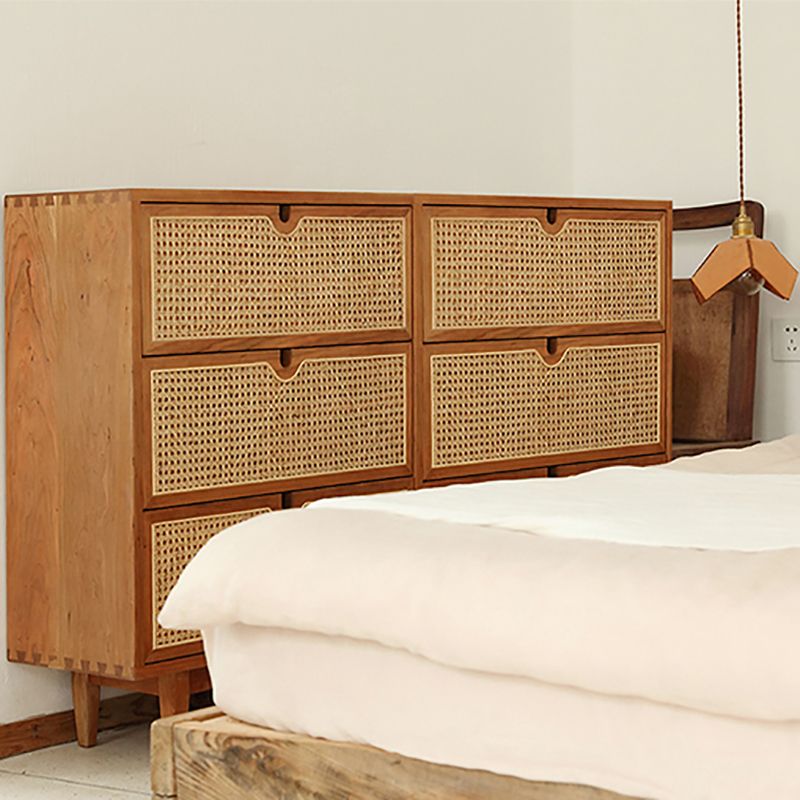 Gabinetto del soggiorno in legno in legno mobile moderno server buffet con archiviazione