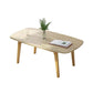 4 Legs Rectangular Coffee Table with Storage Rack Made of Wood Clearhalo 'Coffee & Accent Tables' 'Coffee Tables' 'coffee_tables' 'furn' 'furn_coffee_tables' 'Furniture' 'furniture_coffee_tables' 'Living Room Furniture' 1200x1200_b7bf882f-8f45-43fc-94a6-125bb5d7b26e