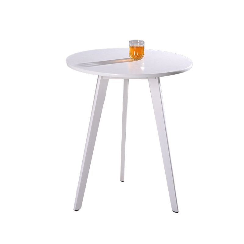 27.56" Tall Round Wood Side Table Contemporary Tri Pin End Table Clearhalo 'Coffee & Accent Tables' 'End & Side Tables' 'end_side_tables' 'furn' 'furn_end_side_tables' 'Furniture' 'Living Room Furniture' 1200x1200_b7c01e6f-94c4-45be-8448-64ab8c55f396