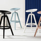 Low Back Plastic Swivel Bar Stool Industrial Armless Stool for Living Room Clearhalo 'Bar Furniture' 'Bar Stools' 'bar_stools' 'furn' 'furn_bar_stools' 'Furniture' 'Kitchen & Dining Furniture' 1200x1200_b7c34a90-26a5-46f6-9c28-95e9187e7d60