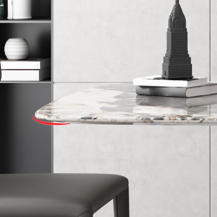 1/2/5/7 Pcs Dining Table Furniture Dining Table Set with Sintered Stone Top Clearhalo 'Dining Room Sets' 'Dining Tables & Seating' 'dining_room_set' 'furn' 'furn_dining_room_set' 'Furniture' 'furniture_dining_room_set' 'Kitchen & Dining Furniture' 1200x1200_b7c52a0f-e266-4b76-a475-456637947e26