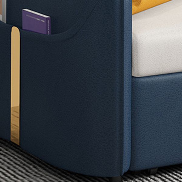 MODERNE 31,5 "H faux cuir carré de canapé de bras pour appartement