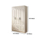 Armadio contemporaneo del guardaroba bianco ingegnerizzato mobile in legno