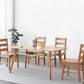 Storage Oak Wood Dining Table in Nature Rectangle Kitchen Table with 4 Legs Clearhalo ' dining_table' 'Dining Tables & Seating' 'Dining Tables' 'furn' 'furn_dining_table' 'Furniture' 'furniture_dining_table' 'Kitchen & Dining Furniture' 'kitchen&dining_furn' 'kitchen' 'kitchen_dining_table' 1200x1200_b7c801ad-5483-48eb-aa65-89c9a2bb3c10