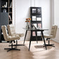 Modern Tufted Managers Chair Faux Leather Desk Mid-Back Chair Clearhalo 'furn' 'furn_office_chair' 'Furniture' 'Office Chairs' 'Office Furniture' 'office_chair' 1200x1200_b7c949e1-59aa-4907-af7d-3afee7e3dae5