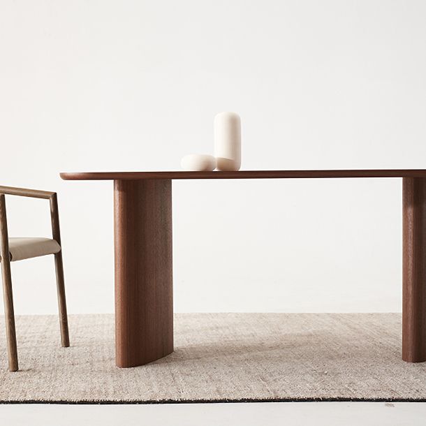 Solid Wood Curved Work Table Home Office Modern Writing Desk Clearhalo 'furn' 'furn_office_desk' 'Furniture' 'furniture_office_desk' 'Office Desks' 'Office Furniture' 'office_desk' 1200x1200_b7cb5b90-f67e-4f01-9bee-094588343926